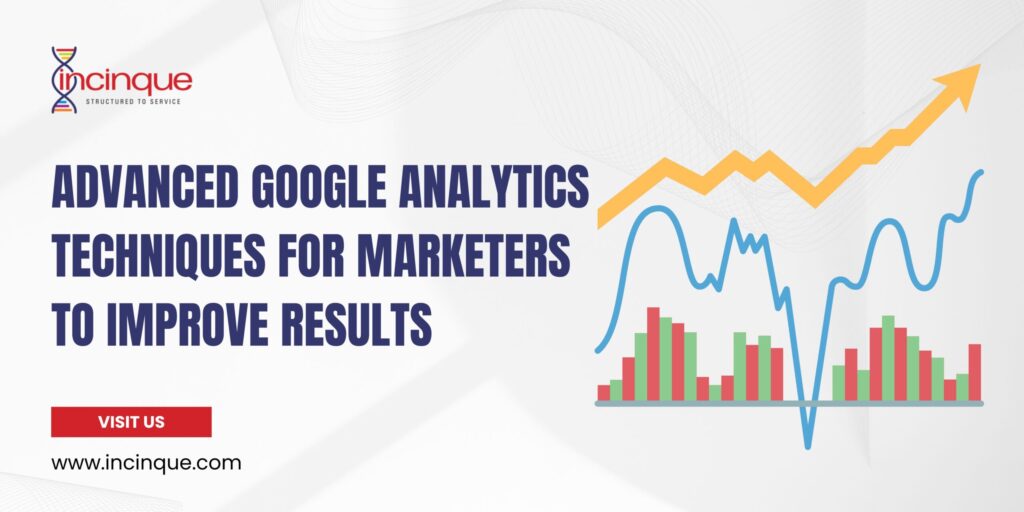 A vibrant multi-line growth chart showcasing upward trending web traffic to represent advanced Google Analytics techniques for marketers.