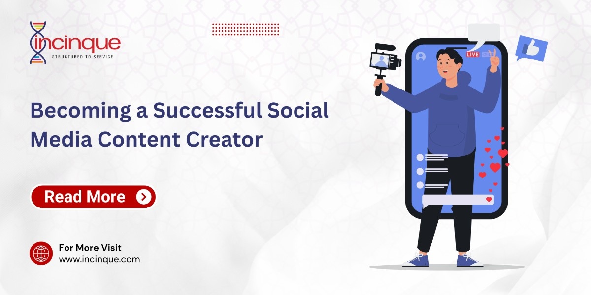 An illustration of a content creator hosting a live broadcast with a camera rig in front of a giant smartphone display surrounded by social interaction likes and thumbs-up floating icons.